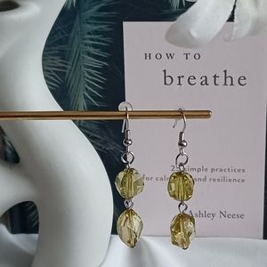 Light Green Dangling Earrings